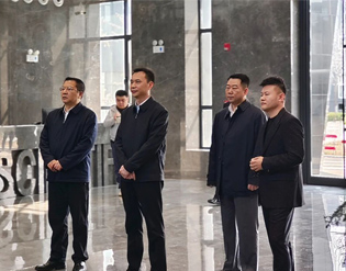 鞍山市委副书记、代市长吴开华莅临欧波同考察调研