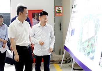 鞍山市市长吴开华莅临鞍能调研指导